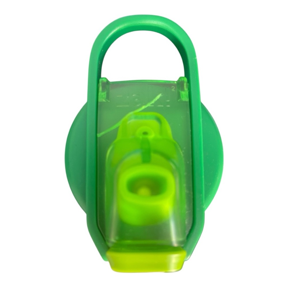 Zak! Green Pixelated Minecraft Design Water Bottle - Picture 4 of 5